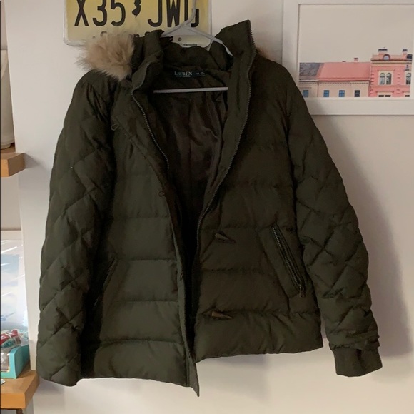 Petite Ralph Lauren puffer jacket - Picture 2 of 6
